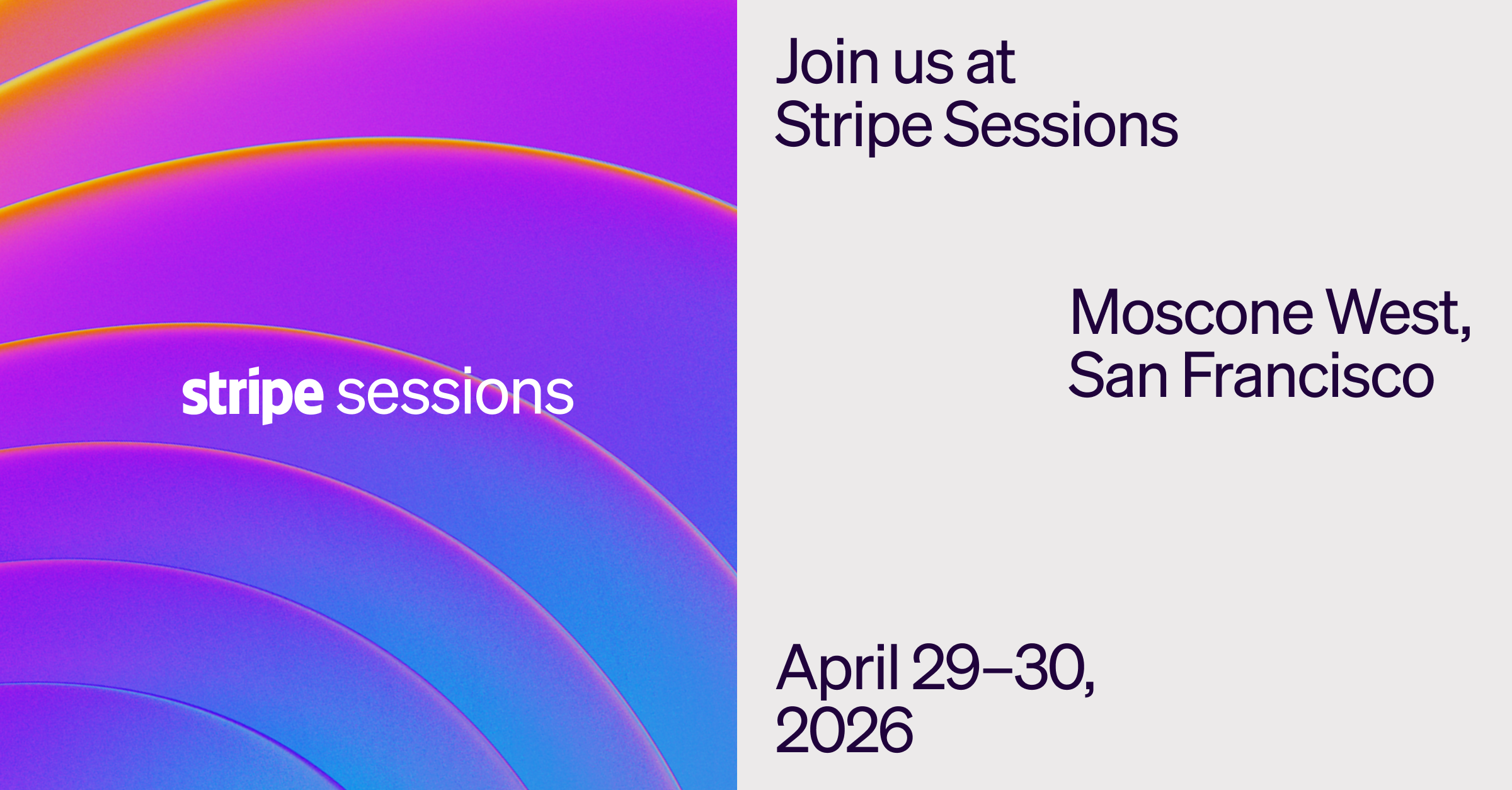 Stripe Sessions 2026